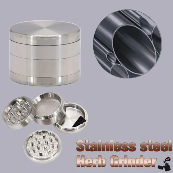 Grinder Acier Inoxydable Collecteur Pollen – Image 11
