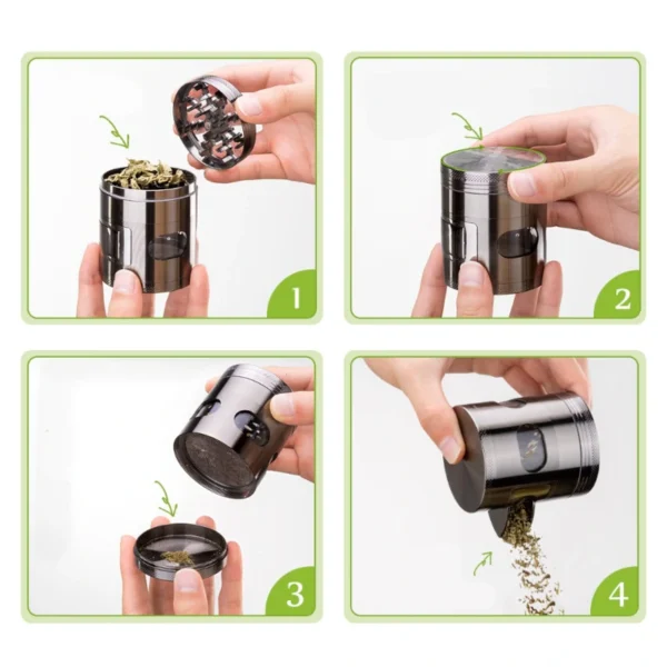 Grinder Broyeur d'Herbes 4 Couches – Image 5