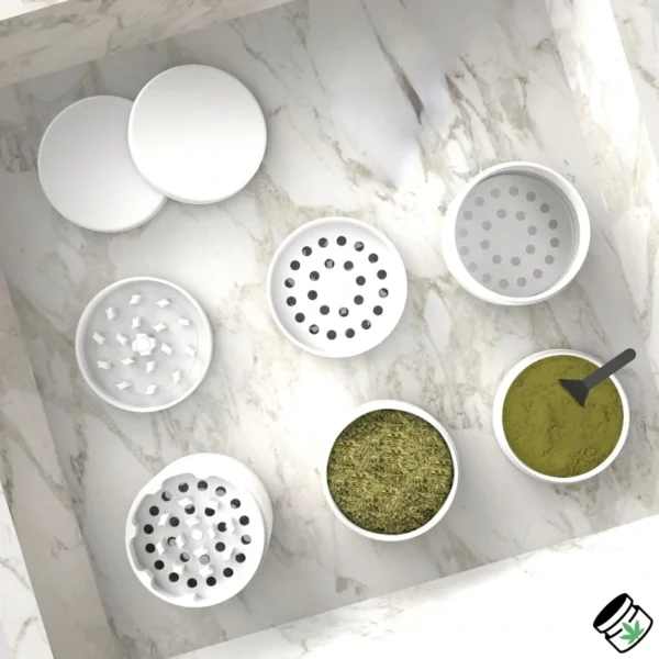 Grinder Céramique Revêtement Anti Adhésif Mix