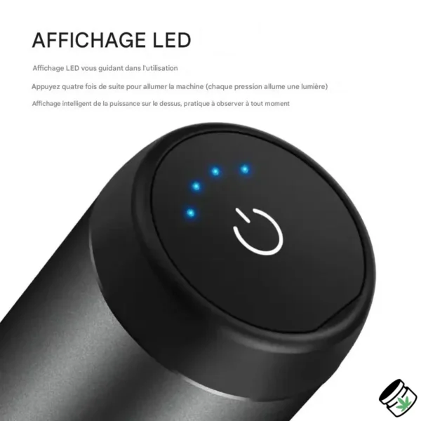 Grinder Électrique 2-en-1 — Broyeur Et Remplisseur de Tubes Led
