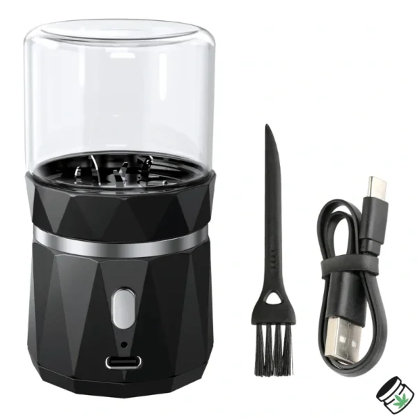 Grinder Électrique Automatique Réservoir en Verre Pack