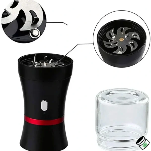 Grinder Électrique Portable pour Herbes Sèches Moulin
