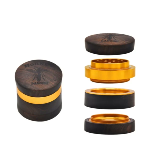 Grinder HORNET en Bois de Rose Fait Main – Image 5
