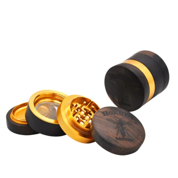 Grinder HORNET en Bois de Rose Fait Main – Image 4