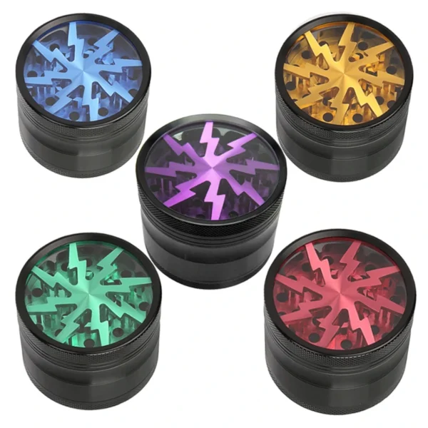 Grinder Transparent Aluminium – Image 6