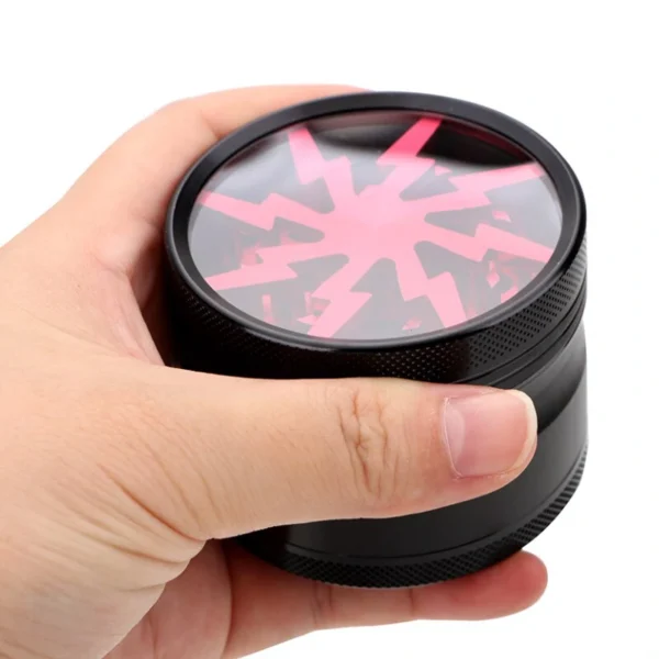 Grinder Transparent Aluminium – Image 2