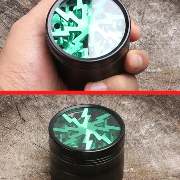 Grinder Transparent Aluminium – Image 5