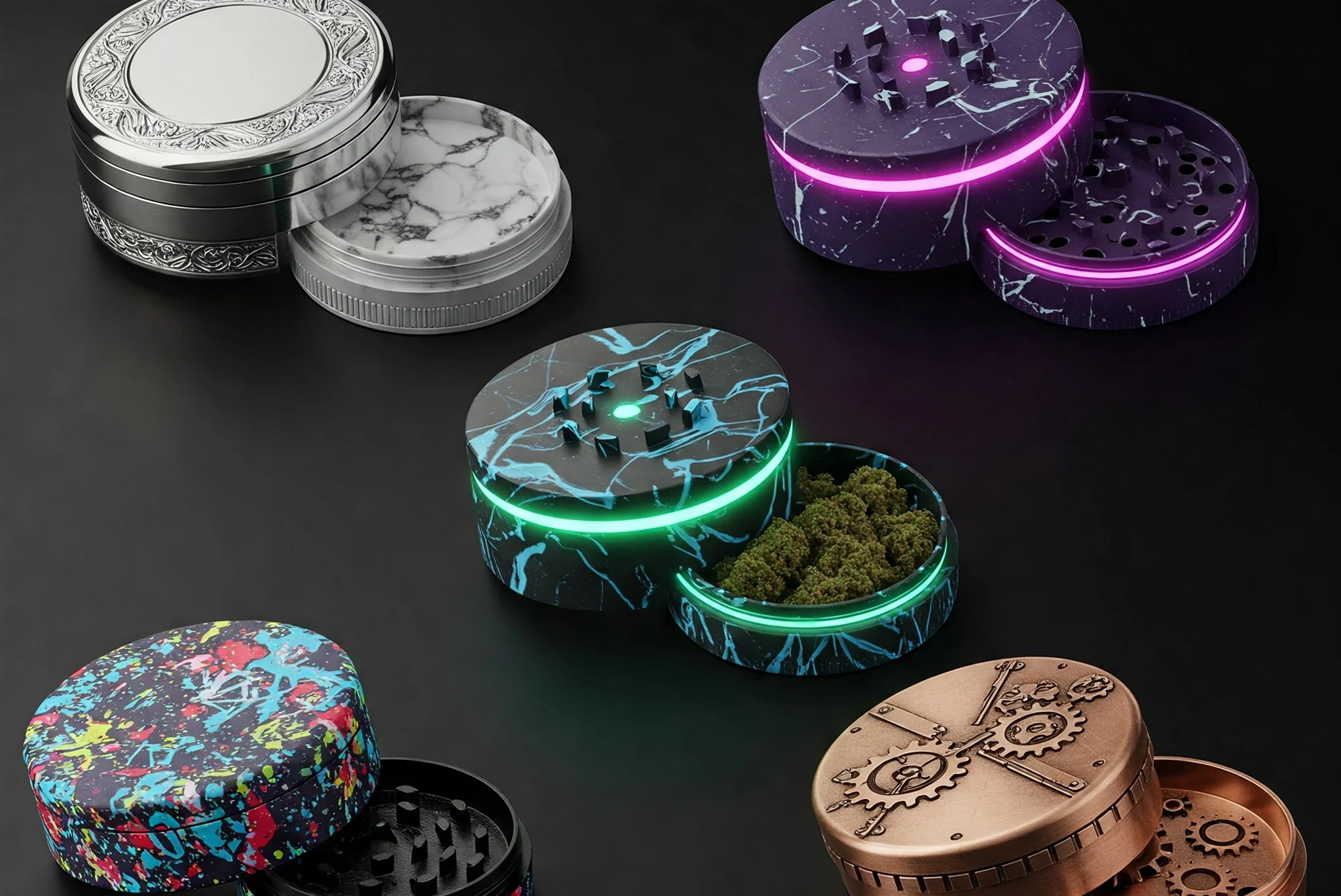 Les grinders les plus stylés du moment