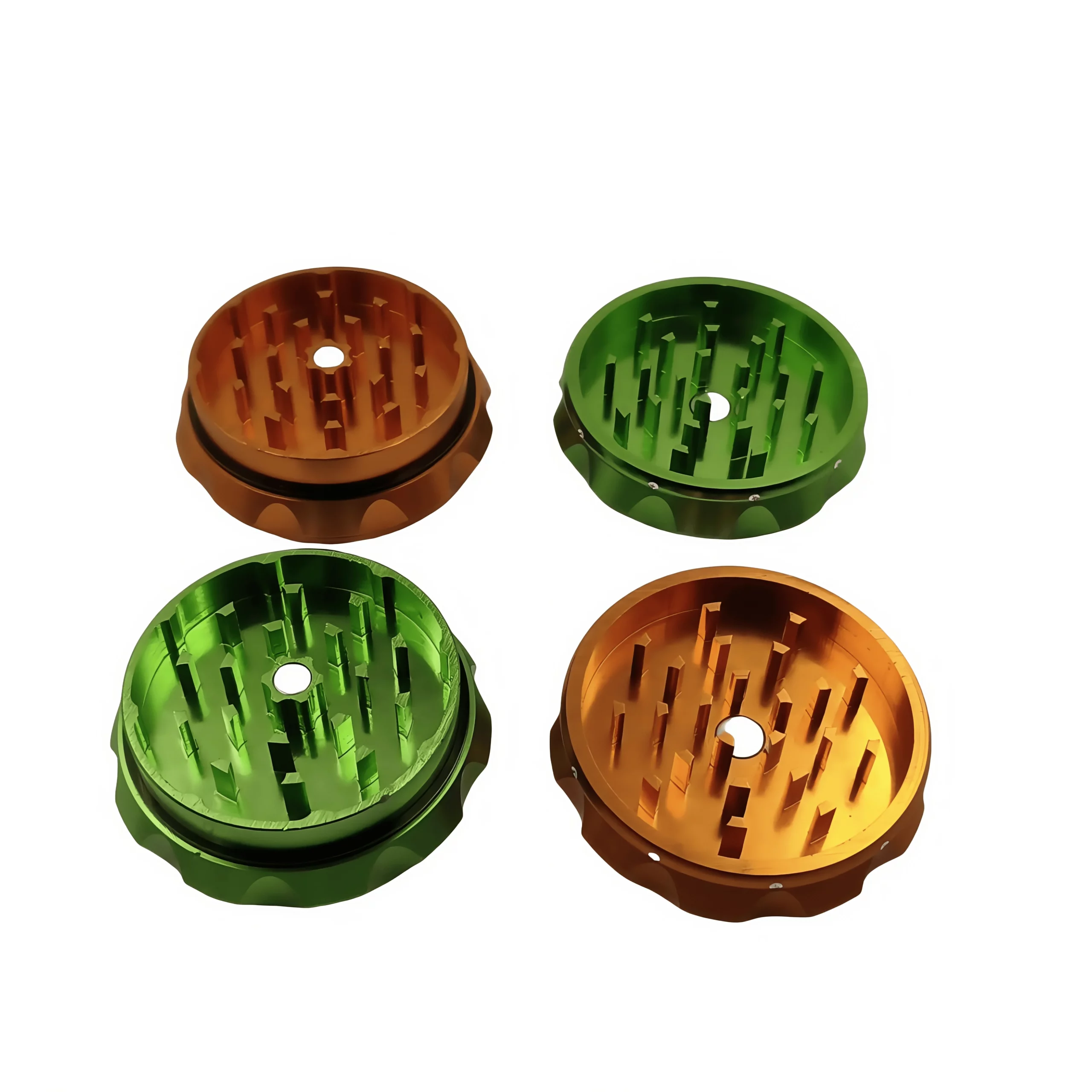 Grinder Métal 62mm 2 Parties — Grip Antidérapant