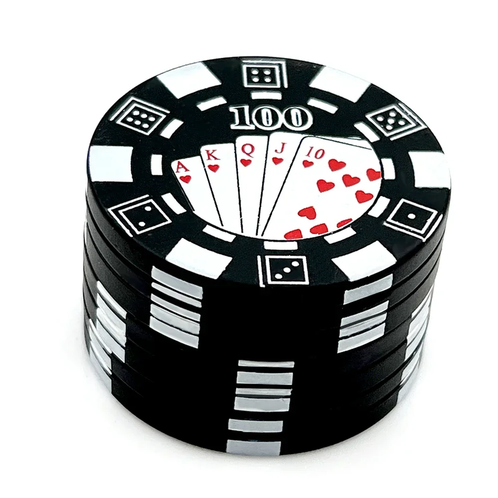 Grinder Jeton de Poker Métal 3 Parties 50mm – Image 8