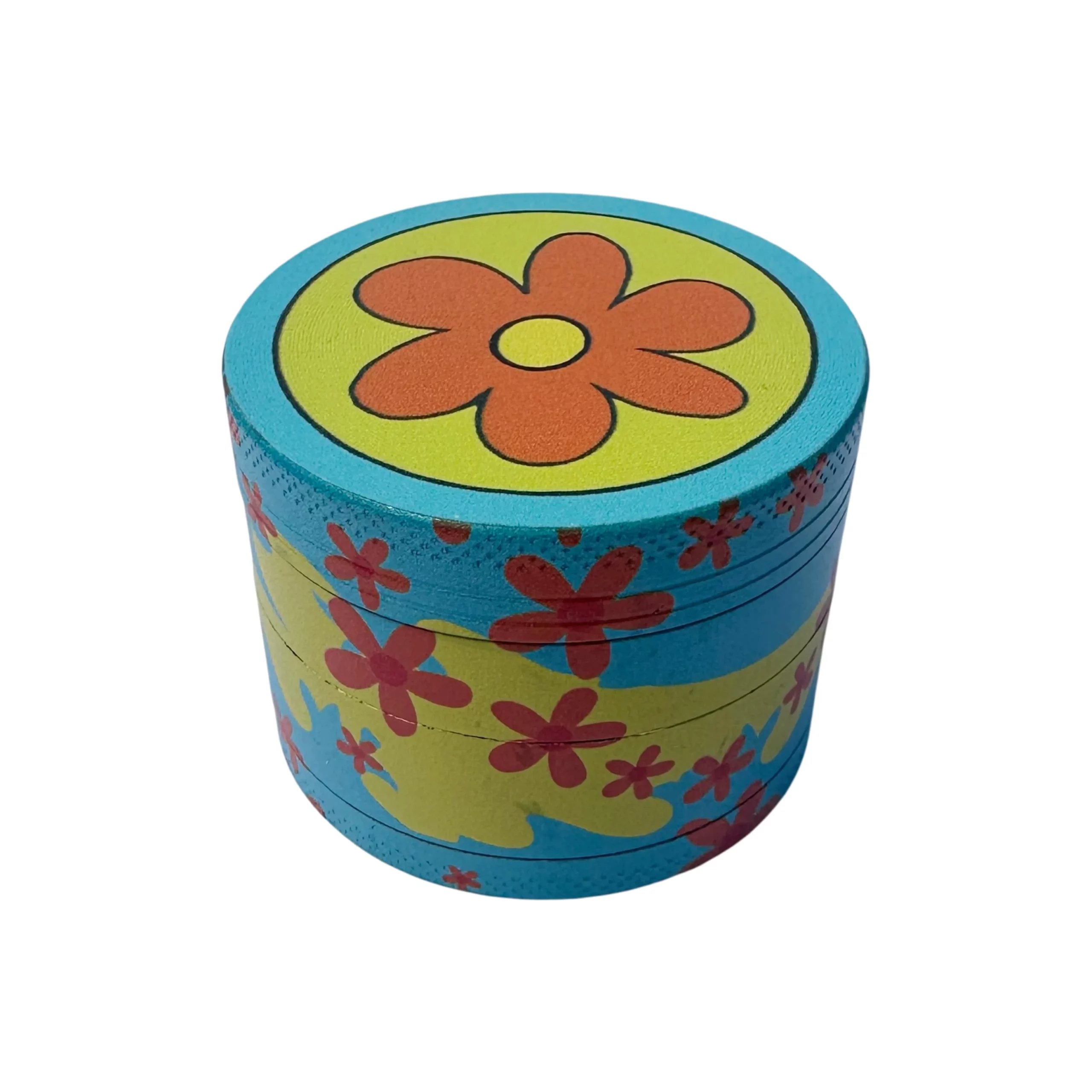 Grinder Métal Fleur Marguerite 4 Parties 2 Pouces