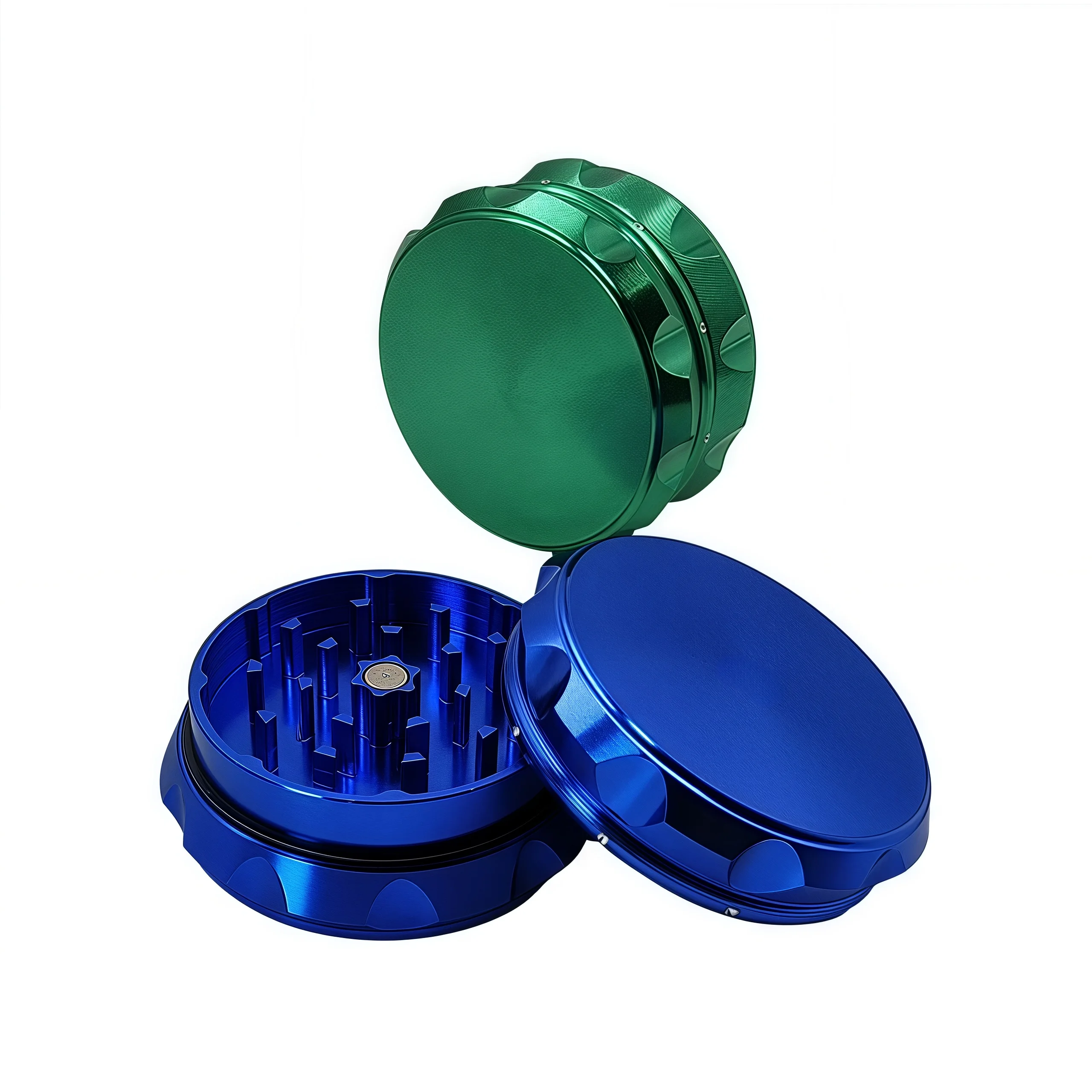 Grinder Métal 62mm 2 Parties — Grip Antidérapant – Image 2