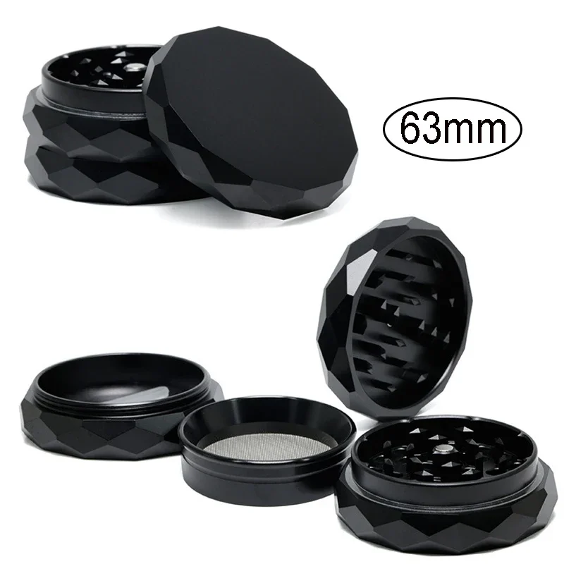 Grinder Mosaic Crusher Aluminium 4 Parties 63 mm – Image 6
