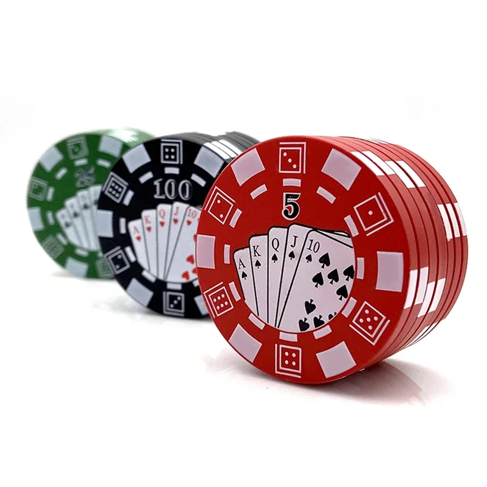 Grinder Jeton de Poker Métal 3 Parties 50mm – Image 5