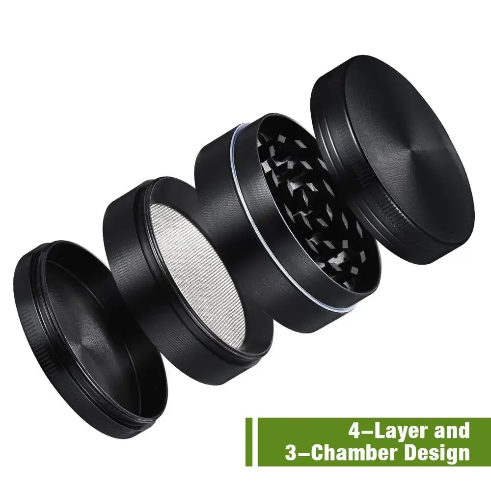 Grinder Métal Compact 4 Couches – Image 3