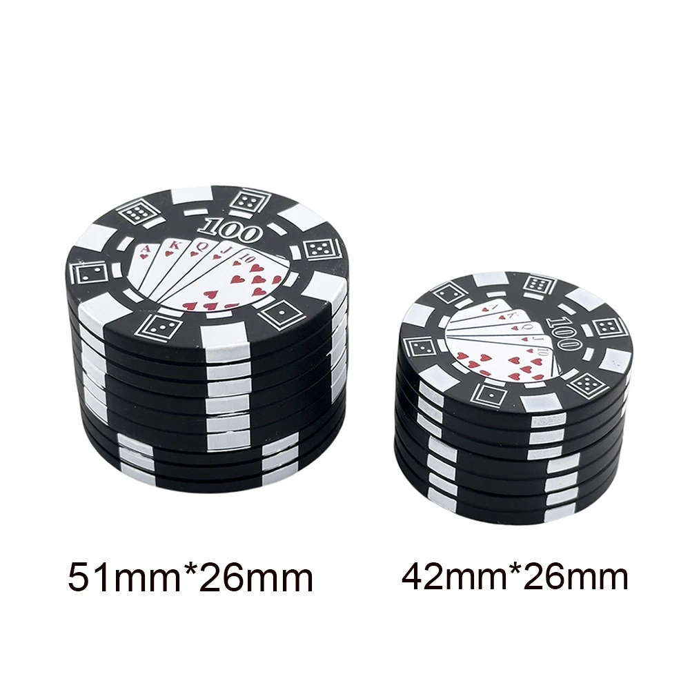 Grinder Jeton de Poker Métal 3 Parties 50mm – Image 9