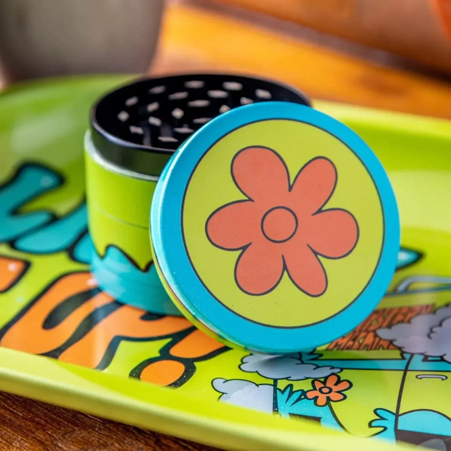 Grinder Métal Fleur Marguerite 4 Parties 2 Pouces – Image 3