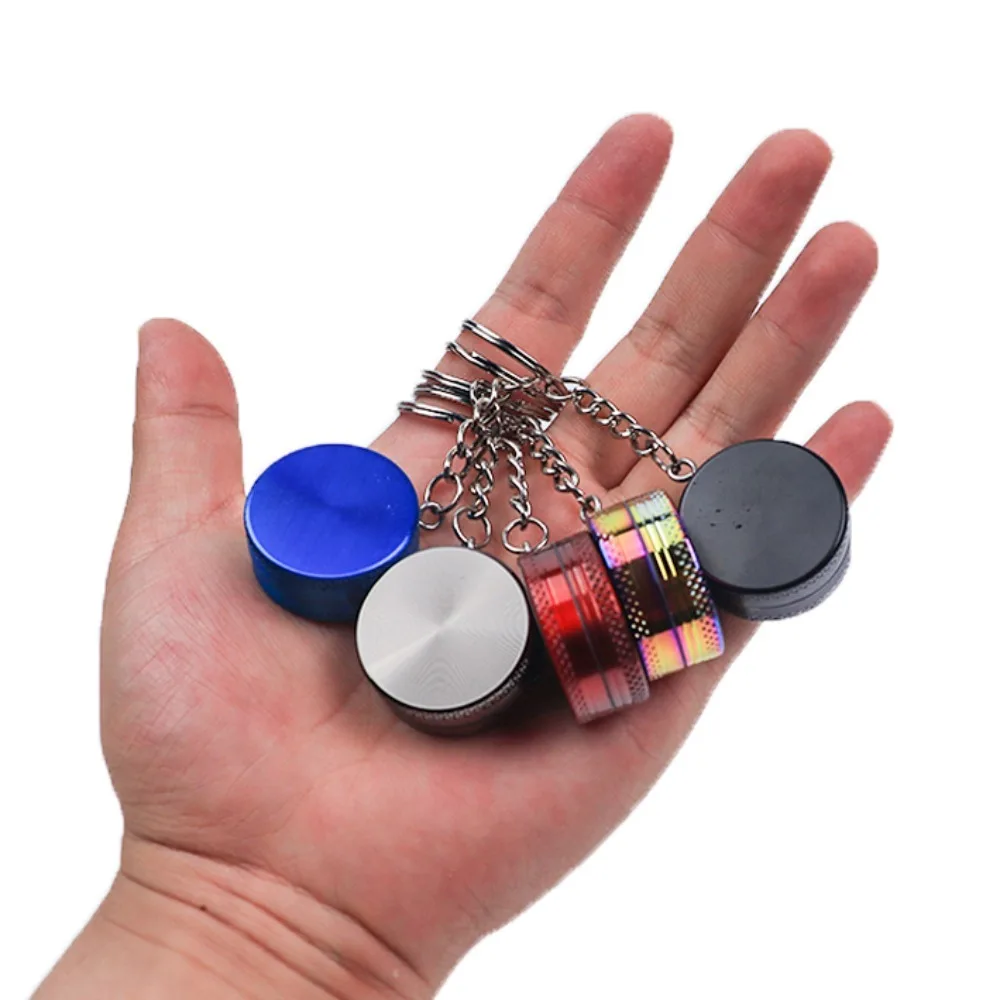 Grinder Métal 2 Parties 30mm Style Porte-Clés – Image 3