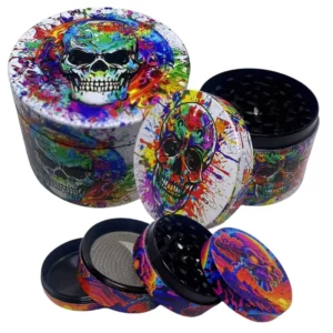 Grinder Métal Crâne 4 Parties 50mm