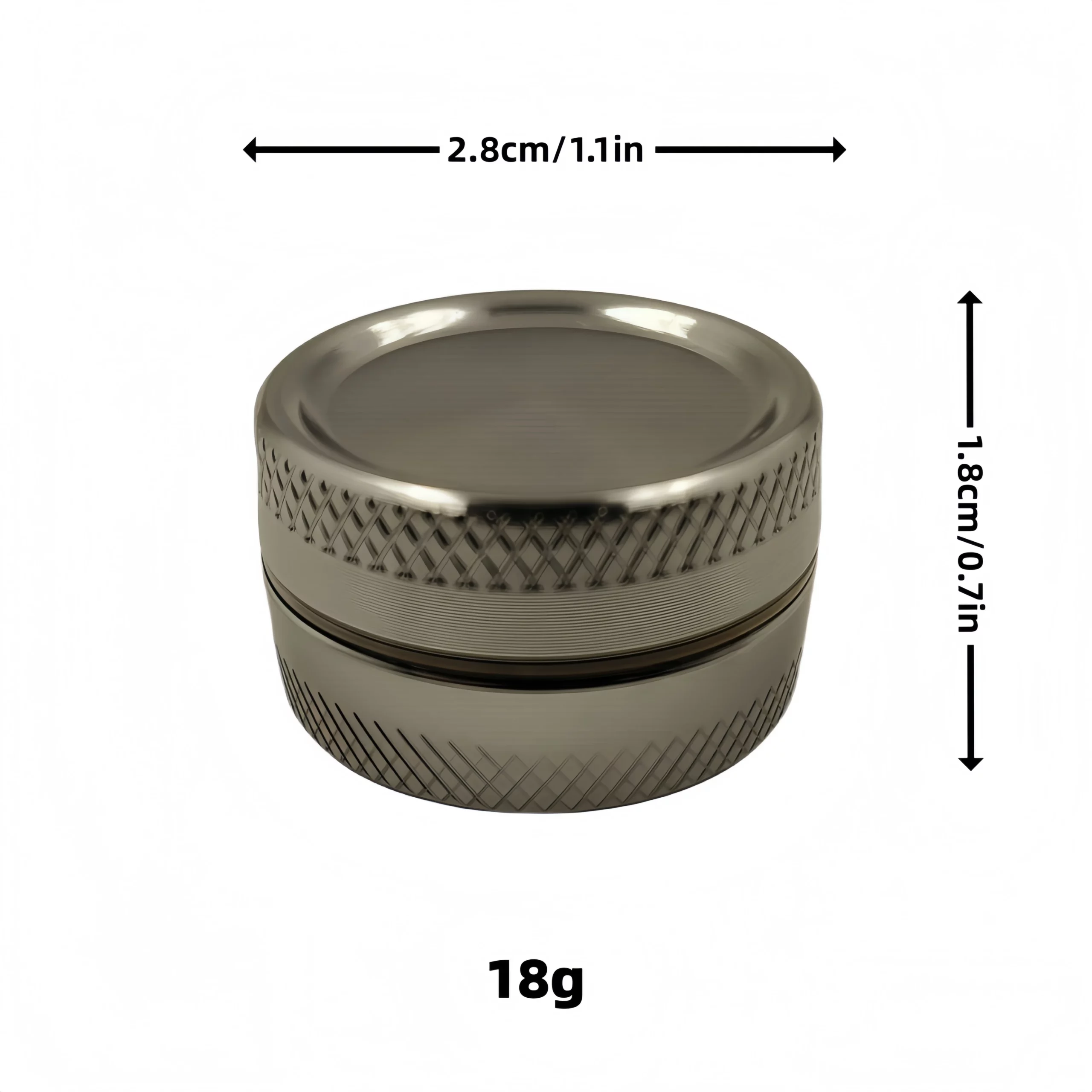 Mini Grinder Compact Aluminium Design Discret – Image 5