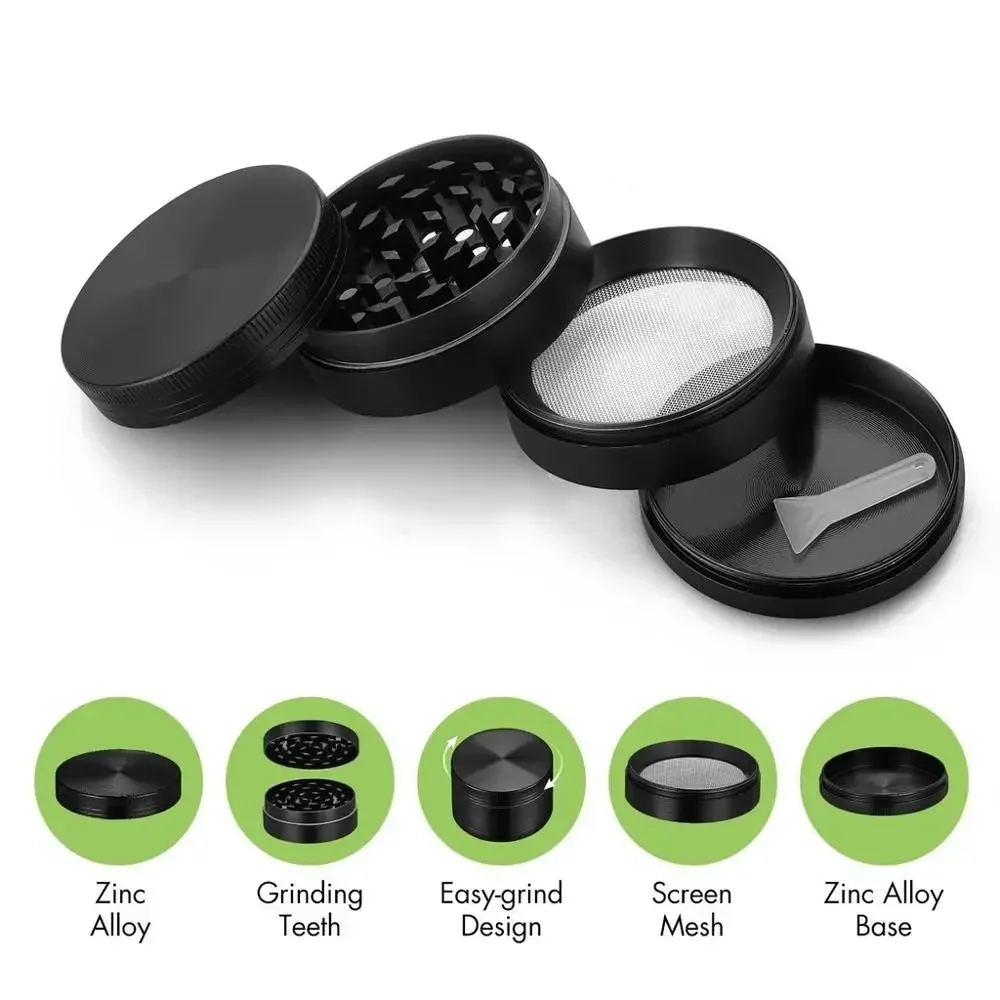 Grinder Métal Compact 4 Couches – Image 4