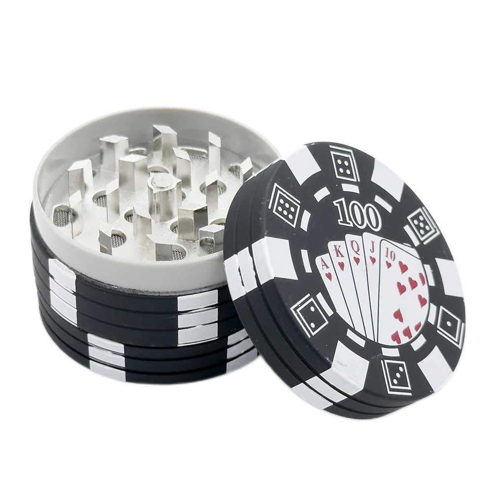 Grinder Jeton de Poker Métal 3 Parties 50mm – Image 6