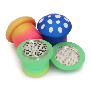 Grinder 4 Parties 70mm Métal et Plastique — 6 Coloris