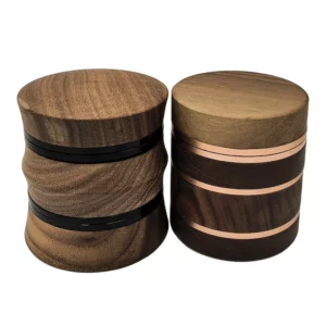 Grinder Bois de Noyer et Aluminium 66mm