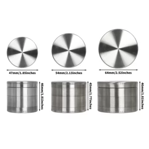 Grinder Inox 304 Dents Diamant