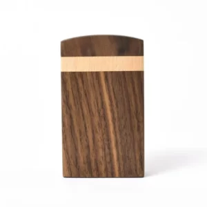 Étui à Cigarettes en Bois de Noyer — Finition Sablée