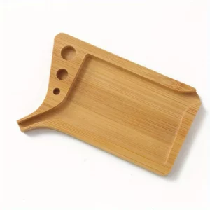Plateau de Roulage Portable en Bois — Coins Renfoncés