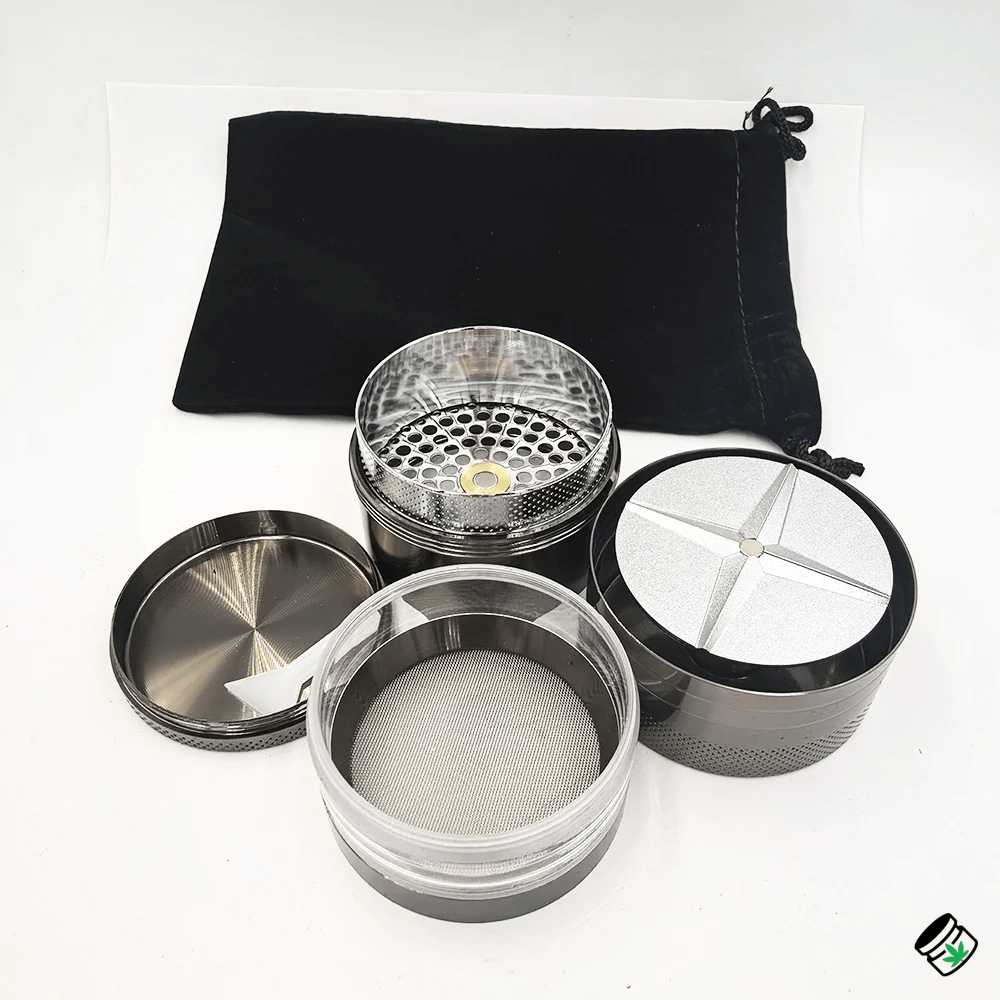 Grinder Métal Sans Dents 4 Pièces 55mm – Image 6