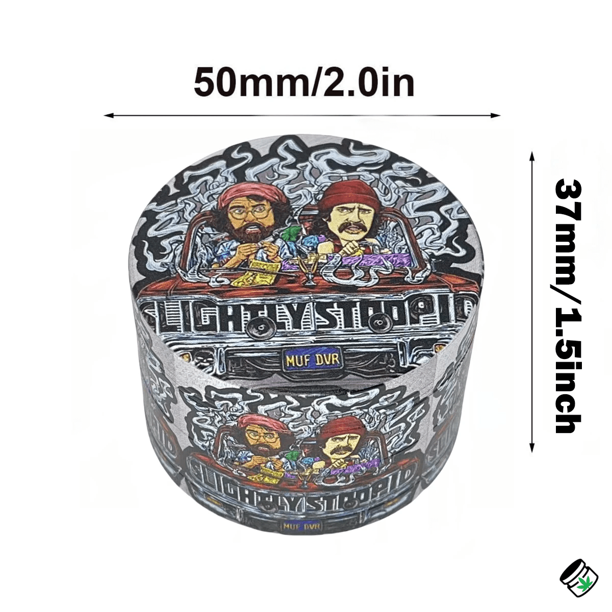 Grinder Métal Cartoon 4 Pièces 50mm – Image 8