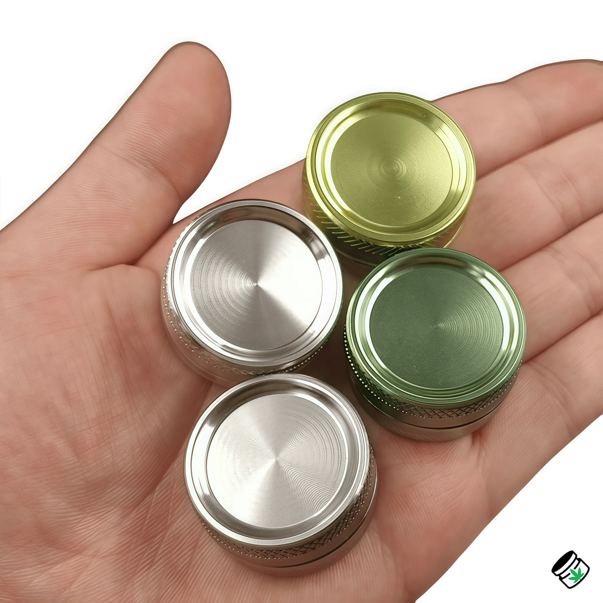 Mini Grinder Compact Aluminium Design Discret – Image 3