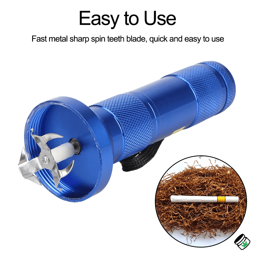 Grinder Électrique Forme Torche Aluminium – Image 2