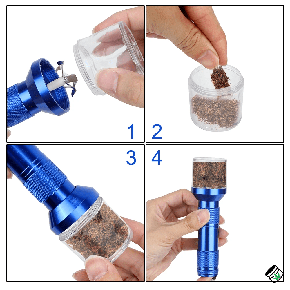 Grinder Électrique Forme Torche Aluminium – Image 3