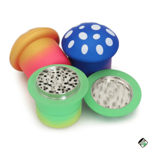 Grinder 4 Parties 70mm Métal et Plastique — 6 Coloris