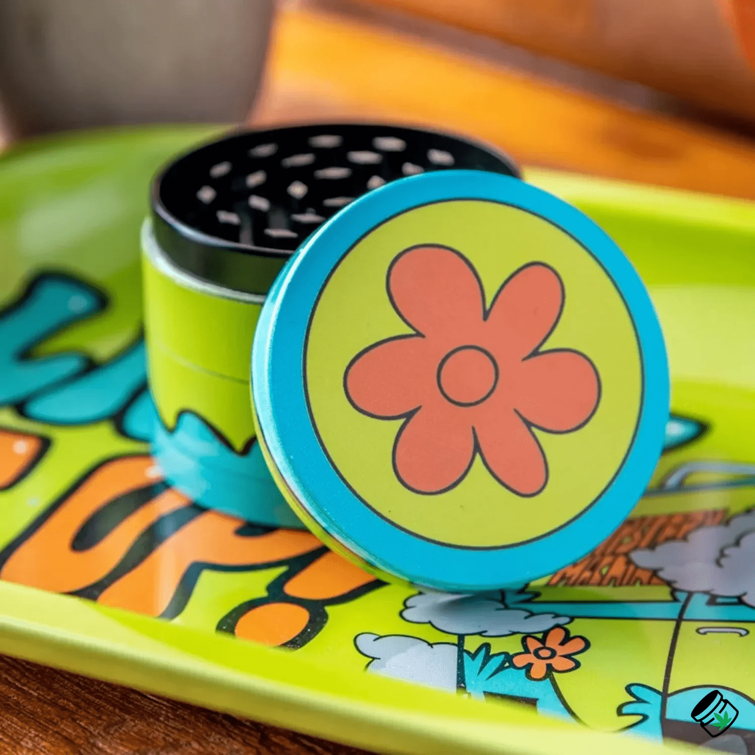 Grinder Métal Fleur Marguerite 4 Parties 2 Pouces – Image 3