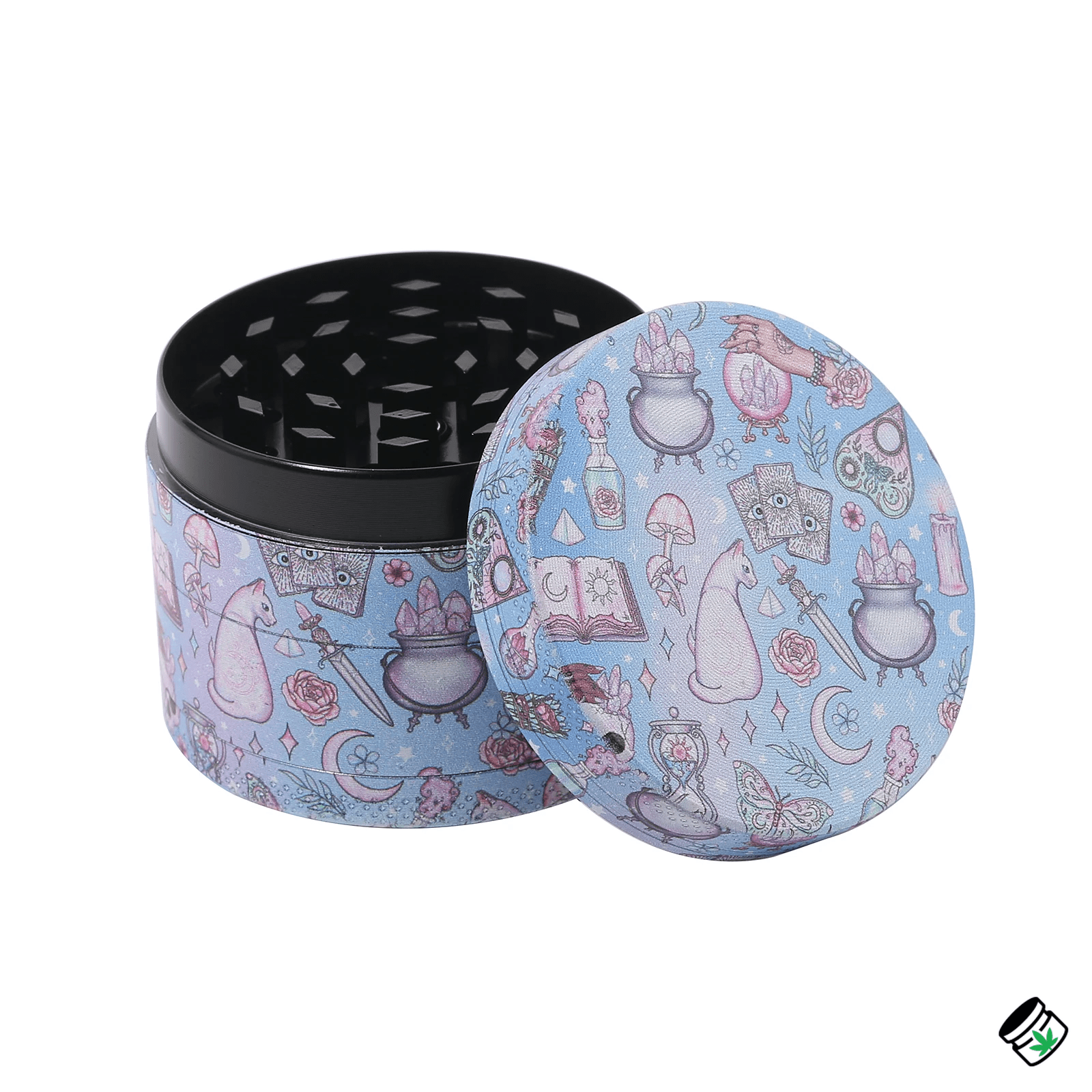 Grinder Métal Chaton avec Plateau – Image 4