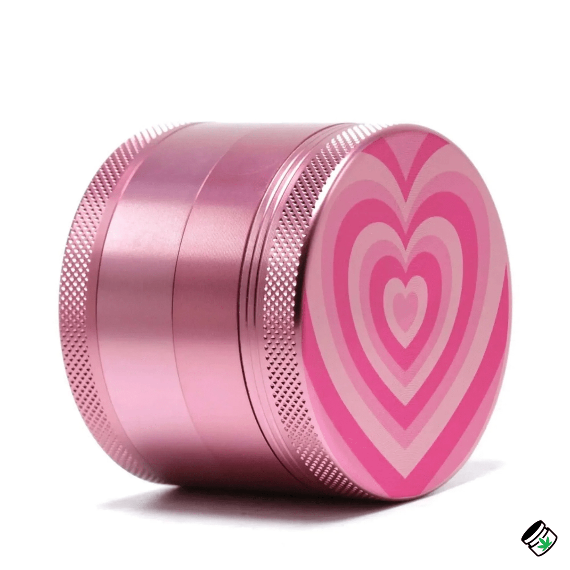 Grinder Aluminium Cœur Rose 4 Parties 40mm – Image 5