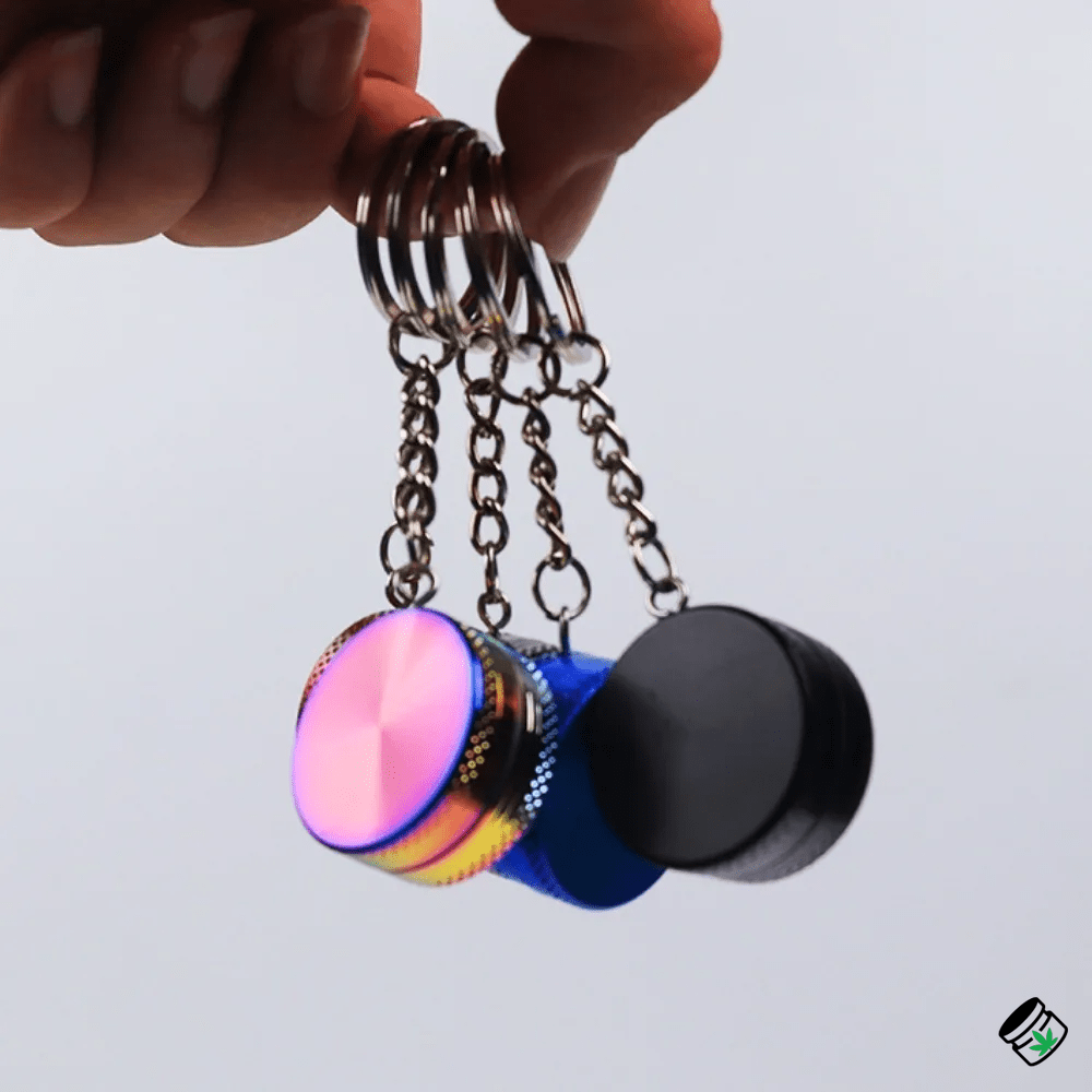 Grinder Métal 2 Parties 30mm Style Porte-Clés – Image 4