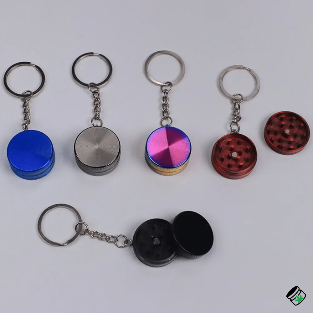 Grinder Métal 2 Parties 30mm Style Porte-Clés – Image 6
