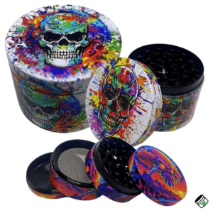 Grinder Métal Crâne 4 Parties 50mm