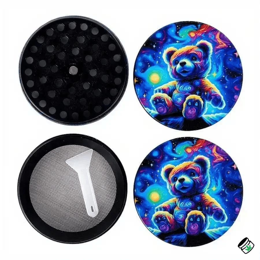 Grinder Métal Ours avec Plateau 2 Pièces – Image 3