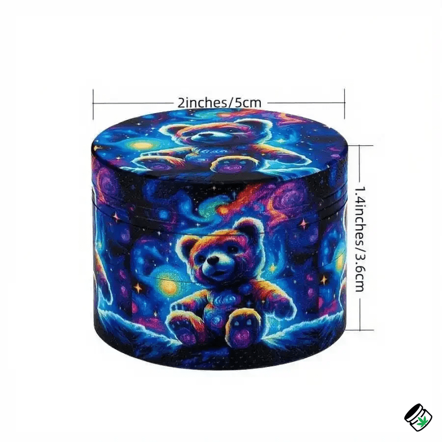 Grinder Métal Ours avec Plateau 2 Pièces – Image 7