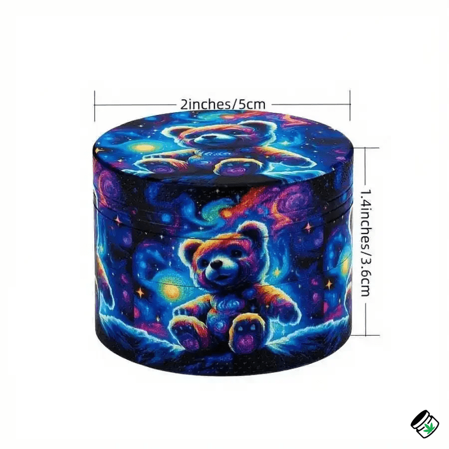 Grinder Métal Ours avec Plateau 2 Pièces – Image 8