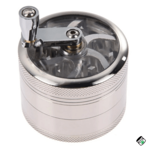 Grinder Alliage de Zinc Manuel à Manivelle 4 Parties 40mm