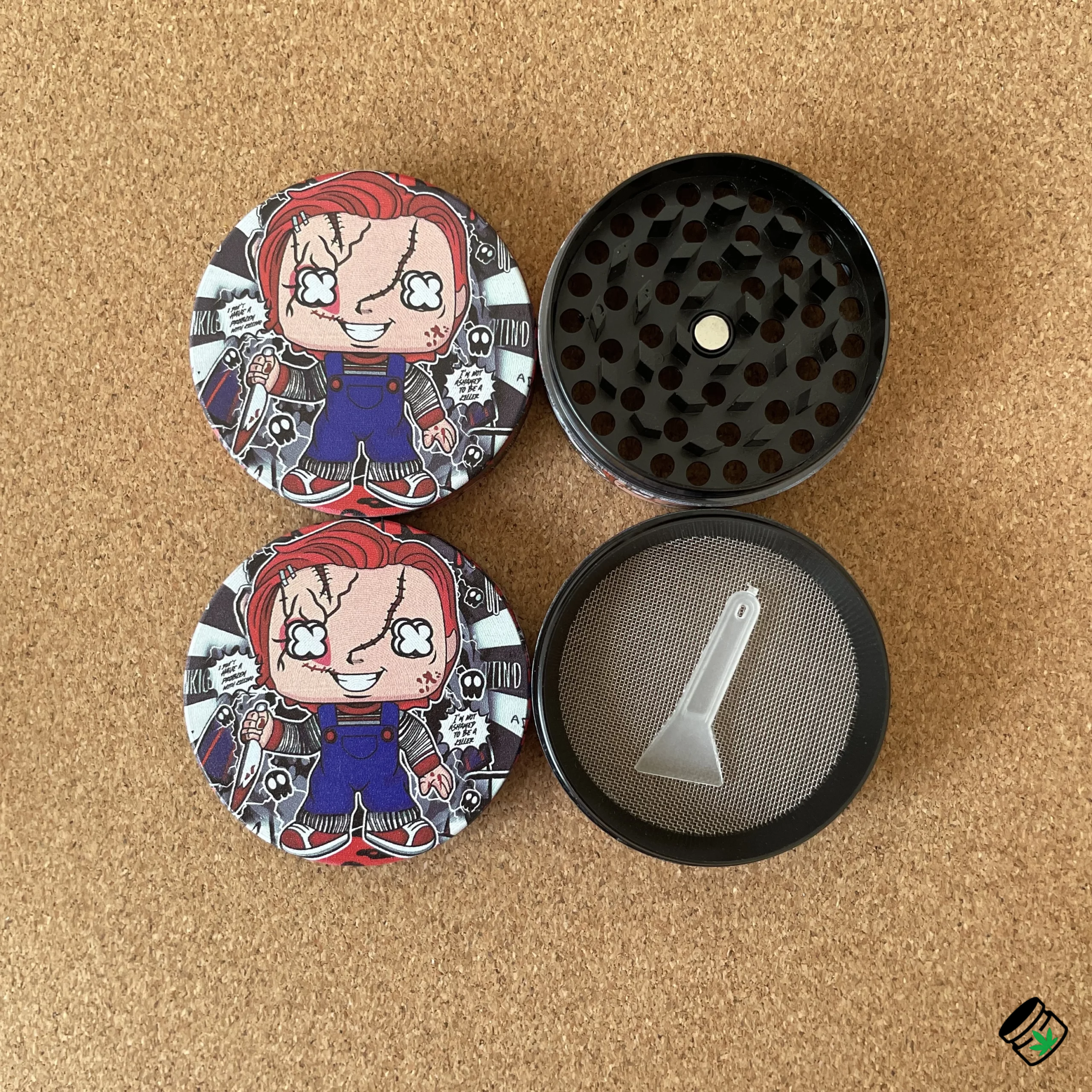 Grinder Métal 50mm — Motif Sorcier – Image 5