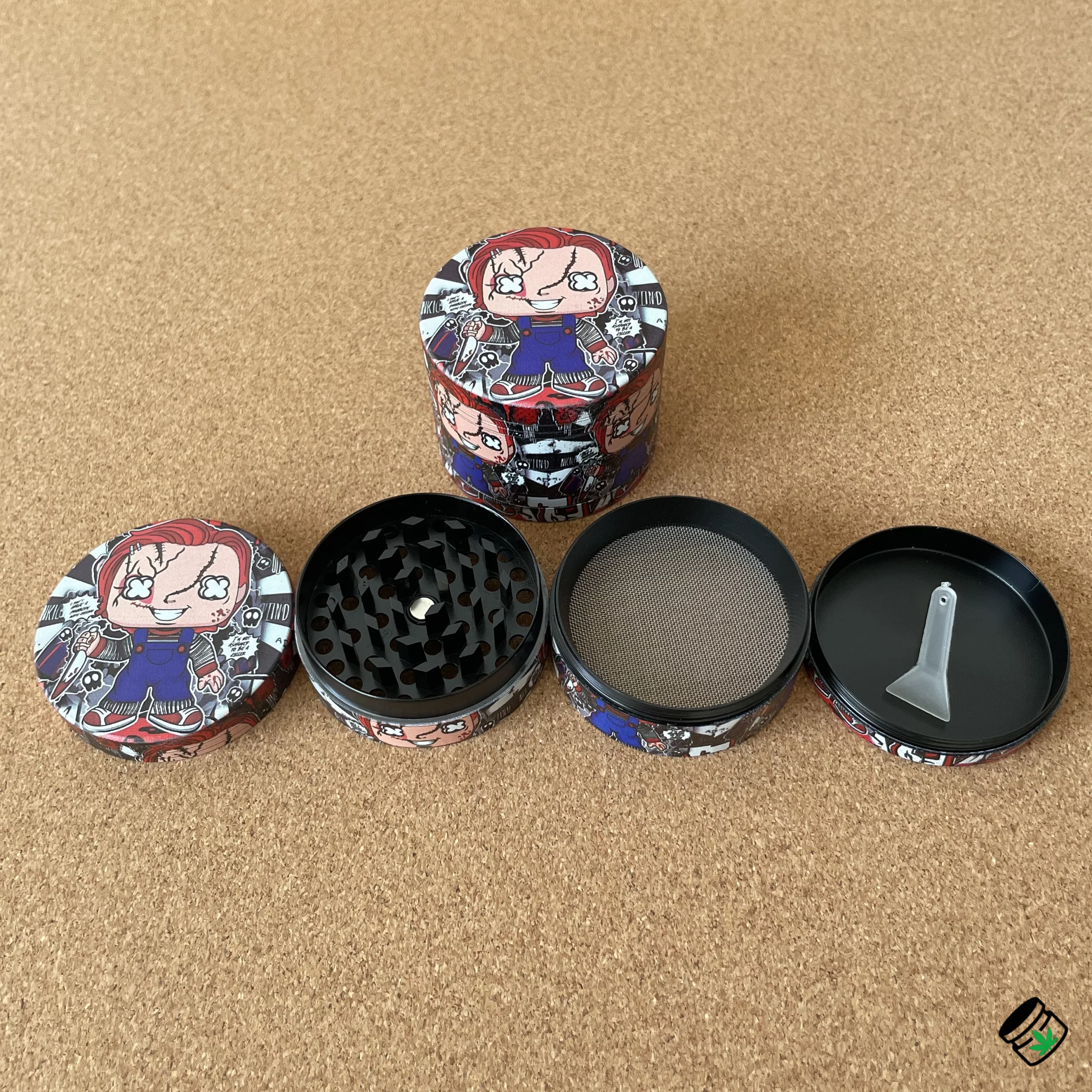 Grinder Métal 50mm — Motif Sorcier – Image 6