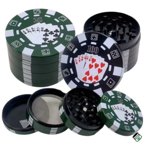 Grinder jeton de poker 4 parties 50 mm